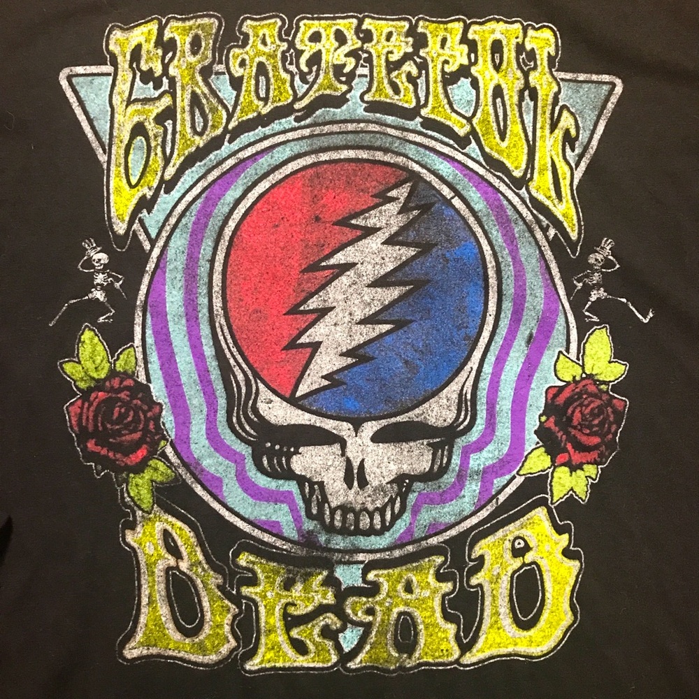 2018 Roktober Grateful Dead Steal Your Face TShirt